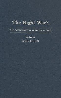 Rosen, G: Right War?