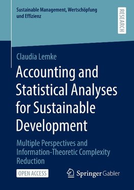 Accounting and Statistical Analyses for Sustainable Development