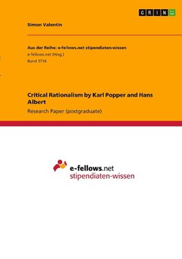 Critical Rationalism by Karl Popper and Hans Albert