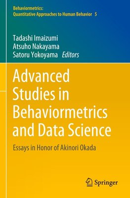 Advanced Studies in Behaviormetrics and Data Science