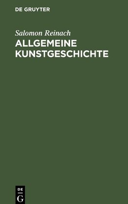 Allgemeine Kunstgeschichte