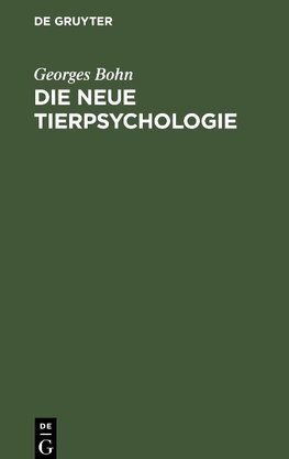 Die Neue Tierpsychologie