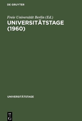 Universitätstage (1960)