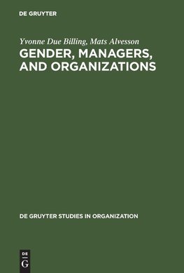 Gender, Managers, and Organizations