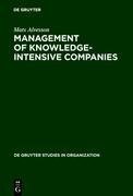 Management of Knowledge-Intensive Companies