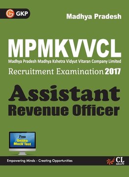 MP. Assistant Revenue Officer Recruitment Examination 2017