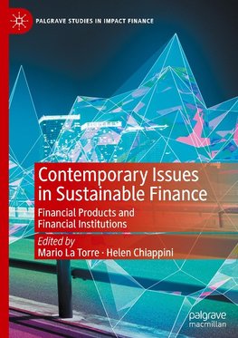 Contemporary Issues in Sustainable Finance