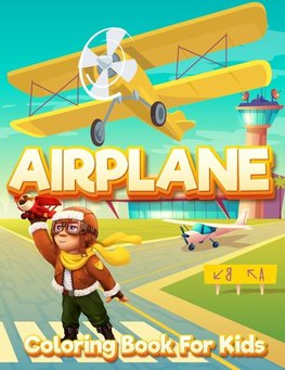 Airplane Coloring Book for Kids