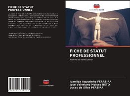 FICHE DE STATUT PROFESSIONNEL