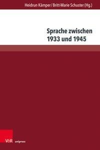 Sprache zwischen 1933 und 1945