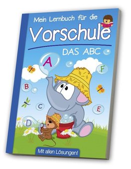 Vorschulbuch Ich lerne das ABC kennen!