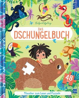 Klassiker zum Lesen & Puzzeln Das Dschungelbuch