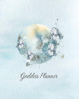 Goddess Planner - Undated Weekly, Monthly 8"x 10" with Moon Journal, To-Do Lists, Self-Care and Habit Tracker