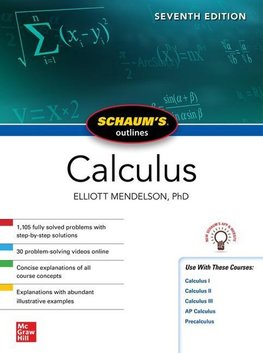 Schaum's Outline of Calculus, Seventh Edition