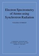 Electron Spectrometry of Atoms Using Synchrotron Radiation