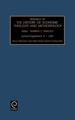 Research in the History of Economic Thought and Methodology