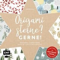 Origamisterne? Gerne! - Natural Christmas - Weihnachtliches Bastelset zum Sofort-Losfalten