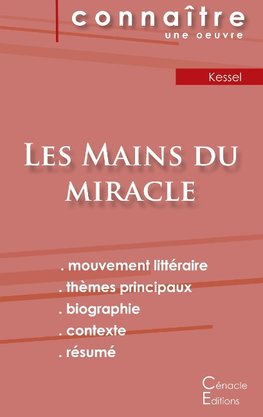 Fiche de lecture Les Mains du miracle de Joseph Kessel (analyse littéraire de référence et résumé complet)