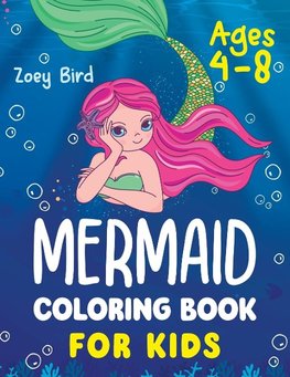 Mermaid Coloring Book for Kids