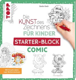 Die Kunst des Zeichnens für Kinder Starter-Block - Comic