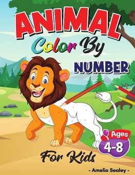 Animal Color by Number for Kids