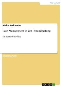 Lean Management in der Instandhaltung