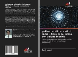 polisaccaridi caricati di rame - fibre di cellulosa con azione biocida