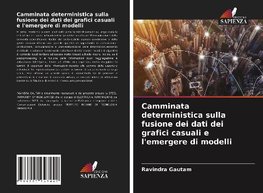 Camminata deterministica sulla fusione dei dati dei grafici casuali e l'emergere di modelli