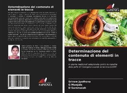 Determinazione del contenuto di elementi in tracce