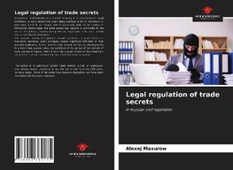 Legal regulation of trade secrets