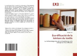 Éco-éfficacité de la teinture du textile