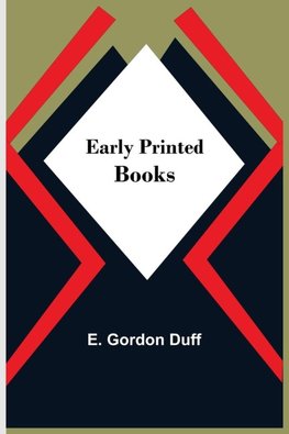 Early Printed Books