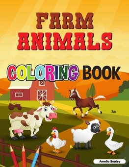 Farm Animals Coloring Book