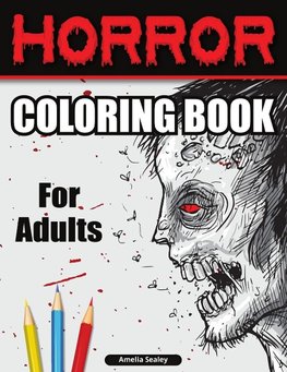 Horror Coloring Book for Adults