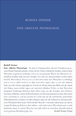 Eine okkulte Physiologie