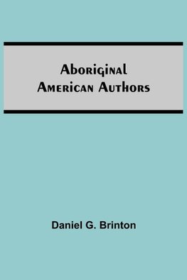 Aboriginal American Authors