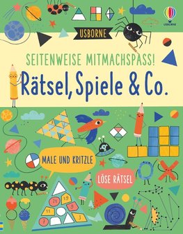 Seitenweise Mitmachspaß! Rätsel, Spiele & Co.