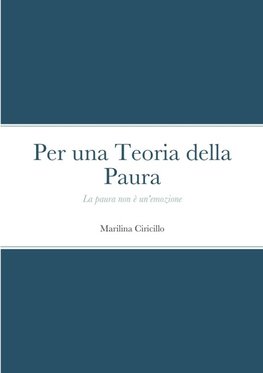 Per una Teoria della Paura