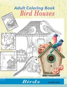 Birds Adult Coloring Book