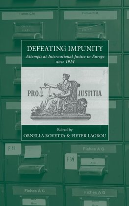 Defeating Impunity