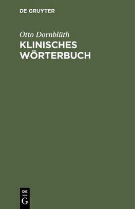 Klinisches Wörterbuch