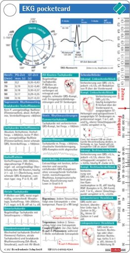 EKG pocketcard