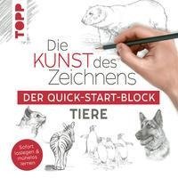 Die Kunst des Zeichnens Tiere. Der Quick-Start-Block