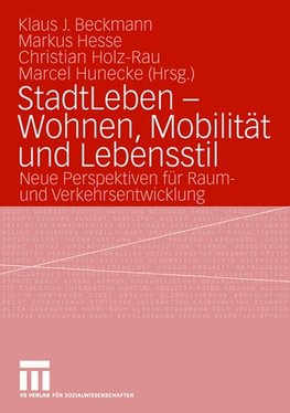 StadtLeben - Wohnen, Mobilität und Lebensstil