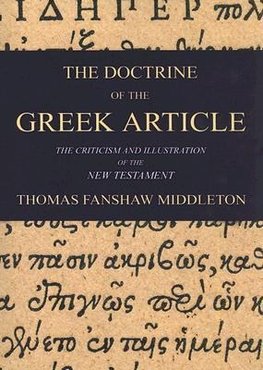 The Doctrine of the Greek Article