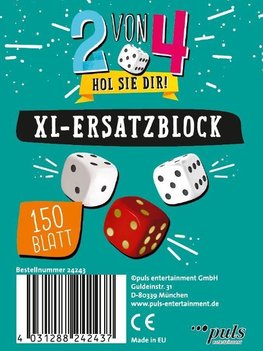 2 von 4 - XL-Ersatzblock, 150 Blatt