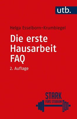 Die erste Hausarbeit - FAQ