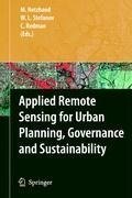 Applied Remote Sensing for Urban Planning, Governance and Sustainability