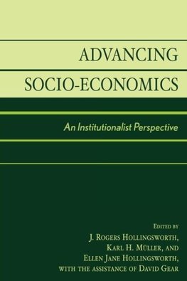 Advancing Socio-Economics