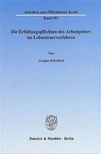 Kirchhof, G: Erfüllungspflichten des Arbeitgebers